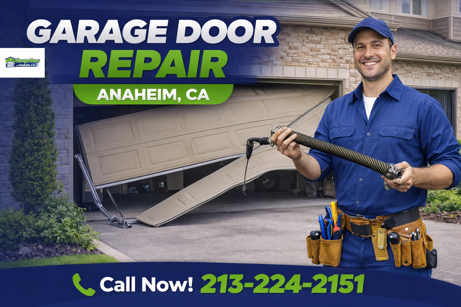Garage Door Repair Anaheim CA | Same Day Service